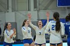 VB vs USCGA  Wheaton College Women's Volleyball vs U.S. Coast Guard Academy. - Photo by Keith Nordstrom : Wheaton, Volleyball